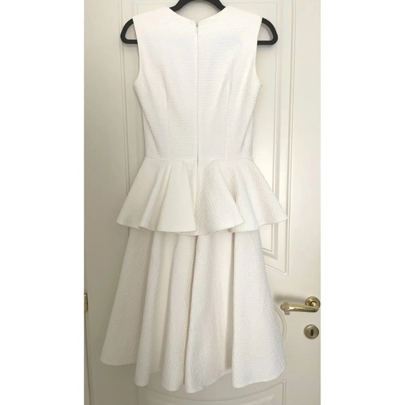 Vintage ALEXANDER MCQUEEN Peplum Dress Size 42 - Picture 7 of 14